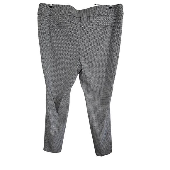 Apt 9 Neutral Pant 22 Black Ankle Minimalist Retro Office 80s Classic Workwear - Picture 8 of 13